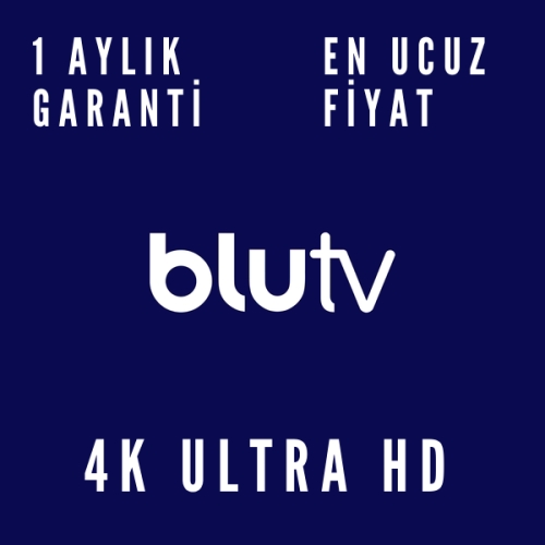  BLU-TV 1 AYLIK GARANTİLİ HESAP